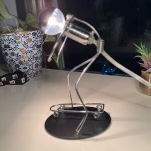 Metal Skateboarder Desk Lamp So Unique!!!